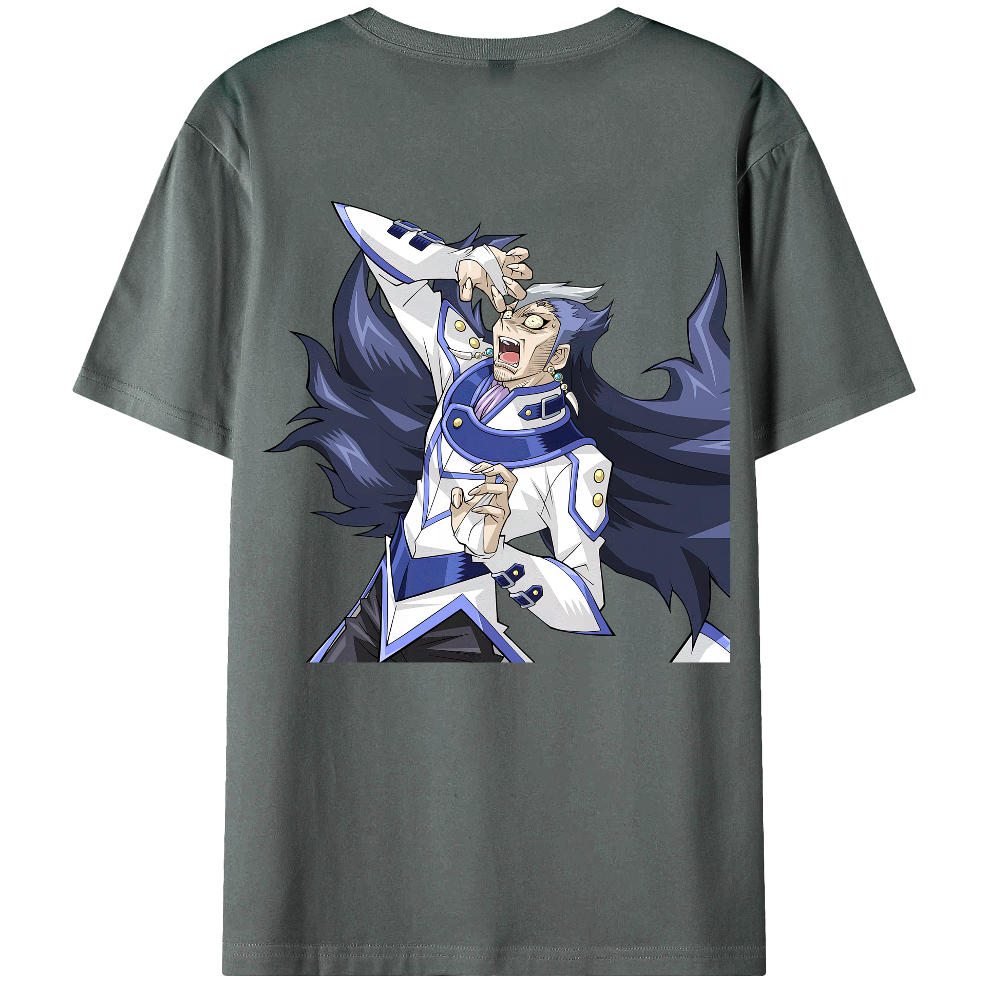 （画像用） 遊☆戯☆王 Yu-Gi-Oh! 綿100％半袖Tシャツ（背面プリント）